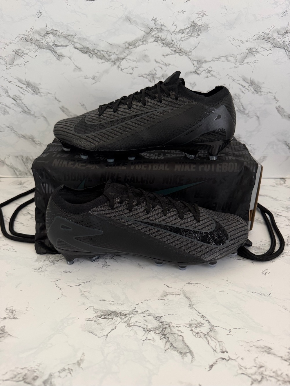 Nike Zoom Mercurial Vapor 16 Elite AG Shadow Pack Soccer Cleats FQ8693 Size 9
